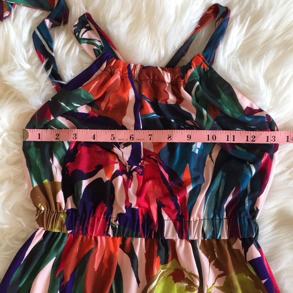 NWOT Trina Turk ‘Winslow’ Print Halter Maxi Dress - Picture 7 of 15